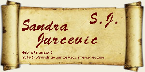 Sandra Jurčević vizit kartica